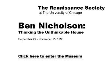 Ben Nicholson - Thinking The Unthinkable House