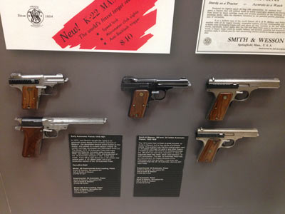 Wood Museum of Springfield History, Smith & Wesson Gallery of Firearms History Case